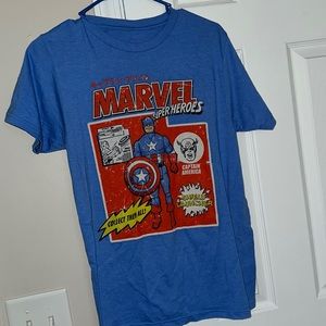 Captain America Action Figure Tee